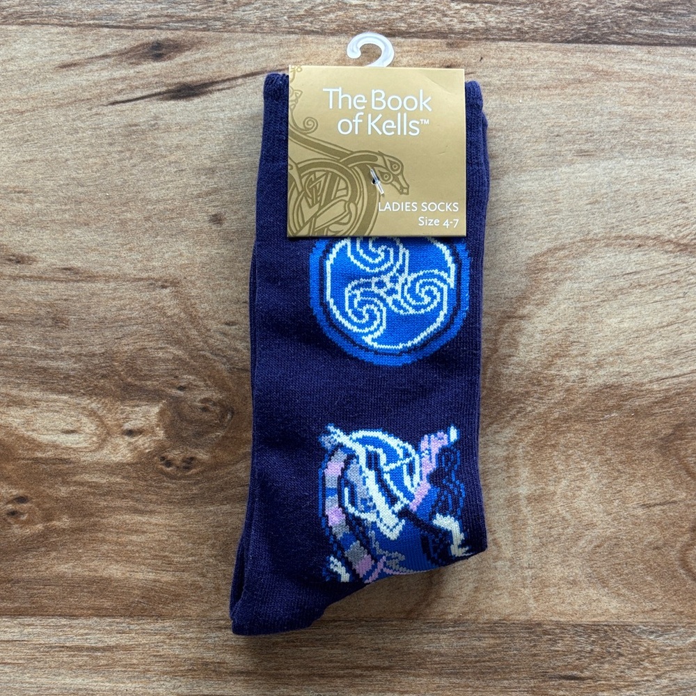 New Ladies Socks from Ireland - Blue
